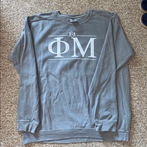 Phi Mu comfort colors sweatshirt